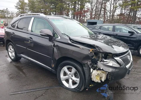 2010 Lexus Rx 350 from USA, damaged, VIN 2T2BK1BA2AC070939